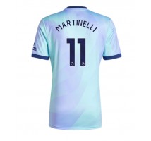 Arsenal Gabriel Martinelli #11 Koszulka Trzecia 2024-25 Krótki Rękaw