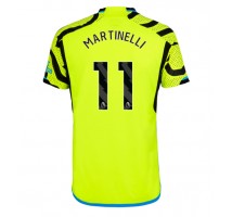 Arsenal Gabriel Martinelli #11 Koszulka Wyjazdowa 2023-24 Krótki Rękaw