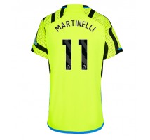 Arsenal Gabriel Martinelli #11 Koszulka Wyjazdowa damskie 2023-24 Krótki Rękaw