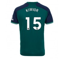 Arsenal Jakub Kiwior #15 Koszulka Trzecia 2023-24 Krótki Rękaw