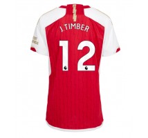Arsenal Jurrien Timber #12 Koszulka Podstawowa damskie 2023-24 Krótki Rękaw