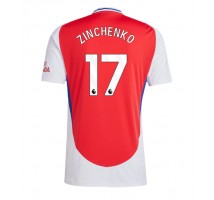 Arsenal Oleksandr Zinchenko #17 Koszulka Podstawowa 2024-25 Krótki Rękaw