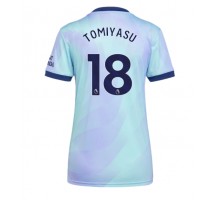 Arsenal Takehiro Tomiyasu #18 Koszulka Trzecia damskie 2024-25 Krótki Rękaw