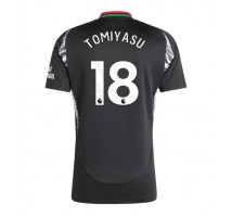 Arsenal Takehiro Tomiyasu #18 Koszulka Wyjazdowa 2024-25 Krótki Rękaw