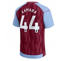 Aston Villa Boubacar Kamara #44 Koszulka Podstawowa 2023-24 Krótki Rękaw