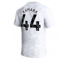 Aston Villa Boubacar Kamara #44 Koszulka Wyjazdowa 2023-24 Krótki Rękaw