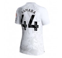 Aston Villa Boubacar Kamara #44 Koszulka Wyjazdowa damskie 2023-24 Krótki Rękaw