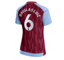 Aston Villa Douglas Luiz #6 Koszulka Podstawowa damskie 2023-24 Krótki Rękaw