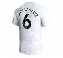 Aston Villa Douglas Luiz #6 Koszulka Wyjazdowa 2023-24 Krótki Rękaw