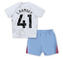 Aston Villa Jacob Ramsey #41 Koszulka Wyjazdowa dzieci 2023-24 Krótki Rękaw (+ krótkie spodenki)