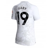 Aston Villa Moussa Diaby #19 Koszulka Wyjazdowa damskie 2023-24 Krótki Rękaw