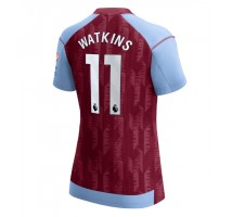 Aston Villa Ollie Watkins #11 Koszulka Podstawowa damskie 2023-24 Krótki Rękaw