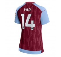Aston Villa Pau Torres #14 Koszulka Podstawowa damskie 2023-24 Krótki Rękaw
