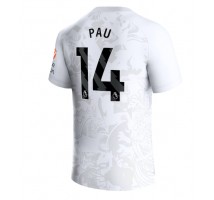 Aston Villa Pau Torres #14 Koszulka Wyjazdowa 2023-24 Krótki Rękaw