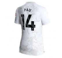 Aston Villa Pau Torres #14 Koszulka Wyjazdowa damskie 2023-24 Krótki Rękaw