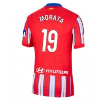 Atletico Madrid Alvaro Morata #19 Koszulka Podstawowa 2024-25 Krótki Rękaw