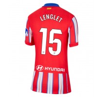 Atletico Madrid Clement Lenglet #15 Koszulka Podstawowa damskie 2024-25 Krótki Rękaw