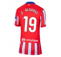 Atletico Madrid Julian Alvarez #19 Koszulka Podstawowa damskie 2024-25 Krótki Rękaw