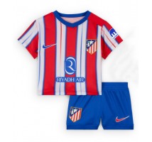 Atletico Madrid Koszulka Podstawowa dzieci 2024-25 Krótki Rękaw (+ krótkie spodenki)