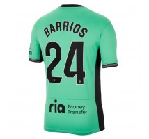 Atletico Madrid Pablo Barrios #24 Koszulka Trzecia 2023-24 Krótki Rękaw