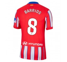 Atletico Madrid Pablo Barrios #8 Koszulka Podstawowa 2024-25 Krótki Rękaw