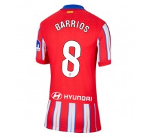 Atletico Madrid Pablo Barrios #8 Koszulka Podstawowa damskie 2024-25 Krótki Rękaw