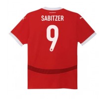 Austria Marcel Sabitzer #9 Koszulka Podstawowa ME 2024 Krótki Rękaw