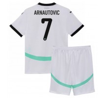 Austria Marko Arnautovic #7 Koszulka Wyjazdowa dzieci ME 2024 Krótki Rękaw (+ krótkie spodenki)