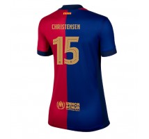 Barcelona Andreas Christensen #15 Koszulka Podstawowa damskie 2024-25 Krótki Rękaw