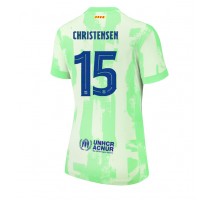 Barcelona Andreas Christensen #15 Koszulka Trzecia damskie 2024-25 Krótki Rękaw