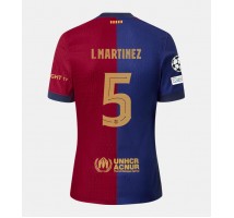 Barcelona Inigo Martinez #5 Koszulka Podstawowa 2024-25 Krótki Rękaw