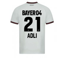 Bayer Leverkusen Amine Adli #21 Koszulka Wyjazdowa 2023-24 Krótki Rękaw