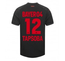 Bayer Leverkusen Edmond Tapsoba #12 Koszulka Podstawowa 2023-24 Krótki Rękaw