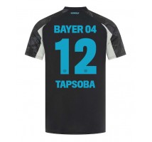 Bayer Leverkusen Edmond Tapsoba #12 Koszulka Trzecia 2024-25 Krótki Rękaw