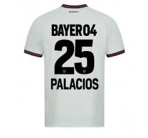 Bayer Leverkusen Exequiel Palacios #25 Koszulka Wyjazdowa 2023-24 Krótki Rękaw