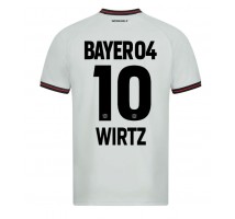 Bayer Leverkusen Florian Wirtz #10 Koszulka Wyjazdowa 2023-24 Krótki Rękaw