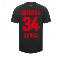 Bayer Leverkusen Granit Xhaka #34 Koszulka Podstawowa 2023-24 Krótki Rękaw