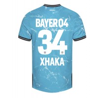 Bayer Leverkusen Granit Xhaka #34 Koszulka Trzecia 2023-24 Krótki Rękaw