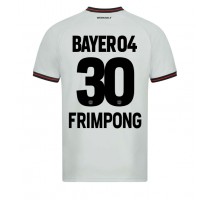 Bayer Leverkusen Jeremie Frimpong #30 Koszulka Wyjazdowa 2023-24 Krótki Rękaw