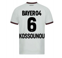 Bayer Leverkusen Odilon Kossounou #6 Koszulka Wyjazdowa 2023-24 Krótki Rękaw