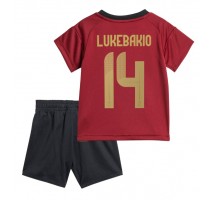 Belgia Dodi Lukebakio #14 Koszulka Podstawowa dzieci ME 2024 Krótki Rękaw (+ krótkie spodenki)