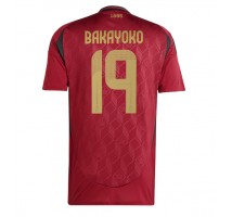 Belgia Johan Bakayoko #19 Koszulka Podstawowa ME 2024 Krótki Rękaw