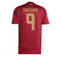 Belgia Leandro Trossard #9 Koszulka Podstawowa ME 2024 Krótki Rękaw