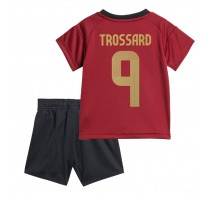Belgia Leandro Trossard #9 Koszulka Podstawowa dzieci ME 2024 Krótki Rękaw (+ krótkie spodenki)