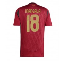 Belgia Orel Mangala #18 Koszulka Podstawowa ME 2024 Krótki Rękaw