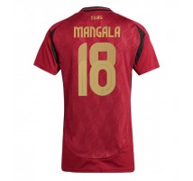 Belgia Orel Mangala #18 Koszulka Podstawowa damskie ME 2024 Krótki Rękaw