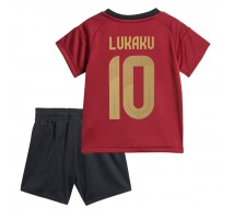 Belgia Romelu Lukaku #10 Koszulka Podstawowa dzieci ME 2024 Krótki Rękaw (+ krótkie spodenki)