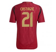 Belgia Timothy Castagne #21 Koszulka Podstawowa ME 2024 Krótki Rękaw