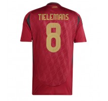 Belgia Youri Tielemans #8 Koszulka Podstawowa ME 2024 Krótki Rękaw
