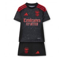 Benfica Koszulka Wyjazdowa dzieci 2024-25 Krótki Rękaw (+ krótkie spodenki)